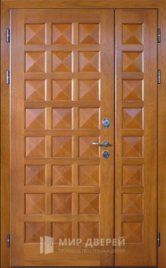Двойная железная дверь №23 - фото вид изнутри