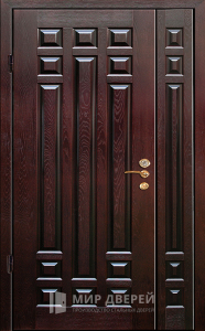 Дверь стальная двухстворчатая №3 - фото вид изнутри