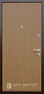 Входная дверь с ламинатом №74 - фото вид изнутри