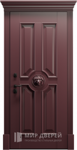 Дверь с эксклюзивным дизайном №23 - фото вид снаружи
