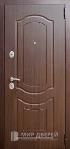 Дверь железная МДФ №360 - фото вид снаружи