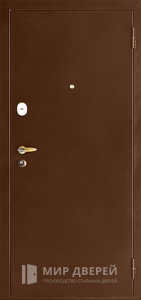 Металлическая дверь с терморазрывом для дачи №15 - фото вид снаружи