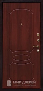 Железная дверь МДФ №335 - фото вид изнутри