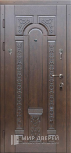 Входная наружная дверь для дачи №12 - фото вид изнутри