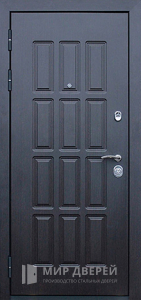Стальная дверь ламинат №5 - фото вид изнутри