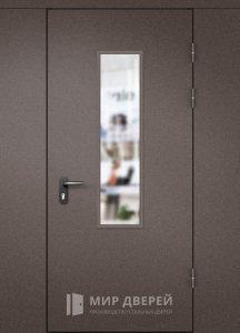 Входная металлическая дверь в подъезд многоквартирного дома №10 - фото вид снаружи