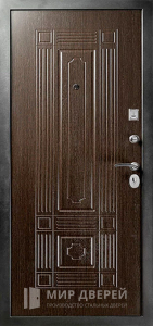 Входная дверь МДФ ПВХ - фото вид изнутри