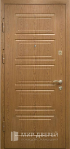 Дверь входная металлическая с открыванием во внутрь №15 - фото вид изнутри