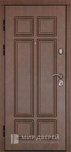 Входная двери МДФ ПВХ №333 - фото вид изнутри