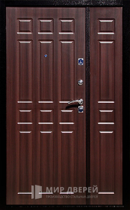Металлическая дверь в тамбур №2 - фото вид изнутри