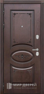 Дверь железная МДФ №360 - фото вид изнутри