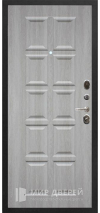 Дверь стальная панель МДФ №317 - фото вид изнутри
