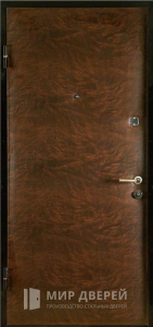 Стальная дверь с винилискожей №1 - фото вид изнутри
