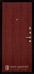 Дверь входная звукоизоляционная №1 - фото вид изнутри