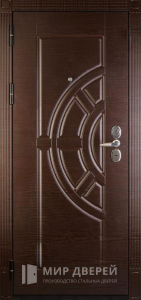 Дверь металлическая панель МДФ №159 - фото вид изнутри