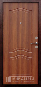 Красивая дверь с рисуноком №19 - фото вид изнутри
