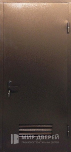 Дверь для котельной частного дома №30 - фото вид снаружи