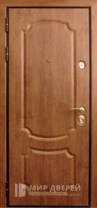 Дверь утепленная металлическая однопольная №10 - фото вид изнутри