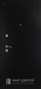 Стальная дверь с порошковым напылением от производителя №102 - фото вид снаружи