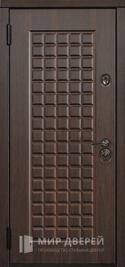 Входная металлическая дверь на заказ с МДФ №147 - фото вид изнутри