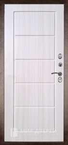 Металлическая дверь МДФ МДФ №348 - фото вид изнутри