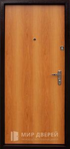 Металлическая входная дверь в квартиру эконом №2 - фото вид изнутри