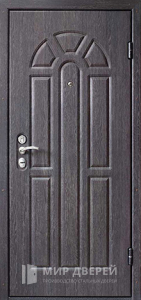 Дверь металлическая входная с терморазрывом №16 - фото вид снаружи